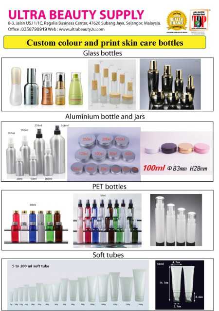 Cosmetic Packaging - Wholesale Supply for Beauty Products