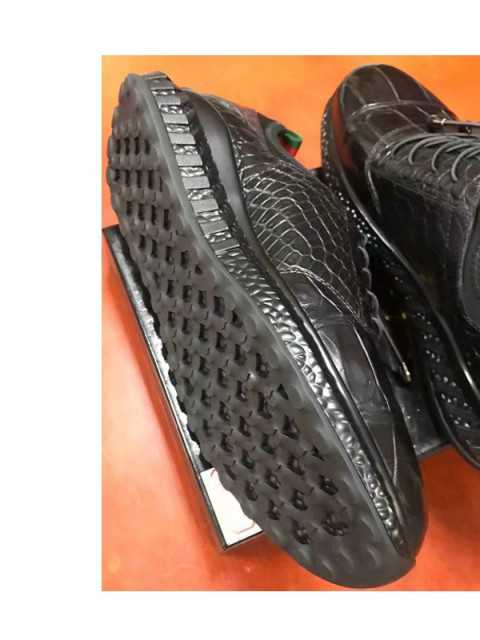 Breathable Crocodile Pattern Casual Beanie Shoes for Men