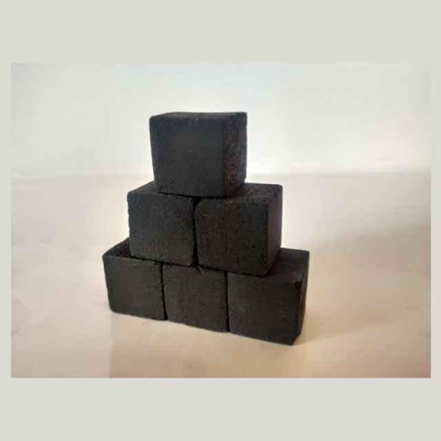Cube Charcoal Briquette - Premium Coconut Charcoal