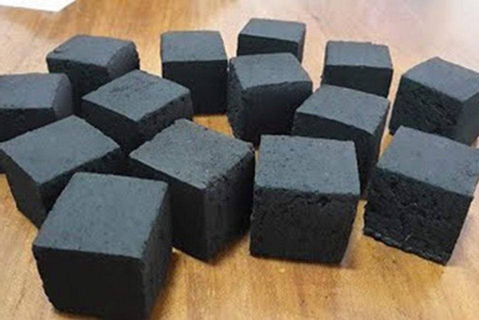 Cube Charcoal Briquette - Premium Coconut Charcoal