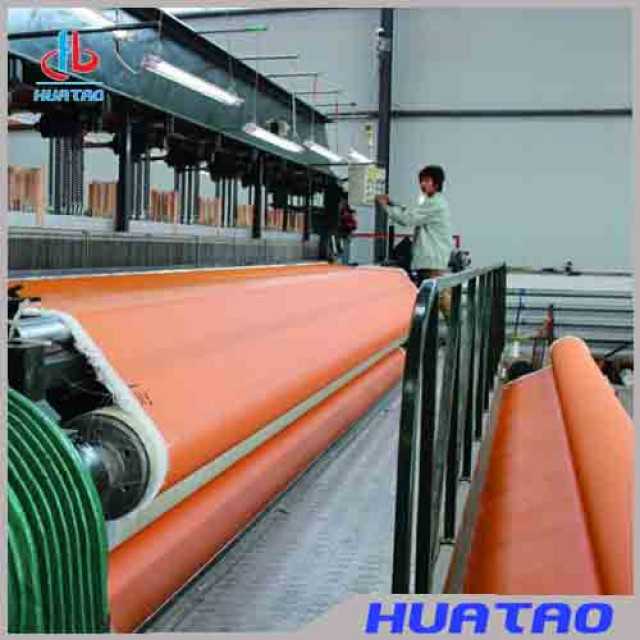 Horizontal vacuum belt filter fabric