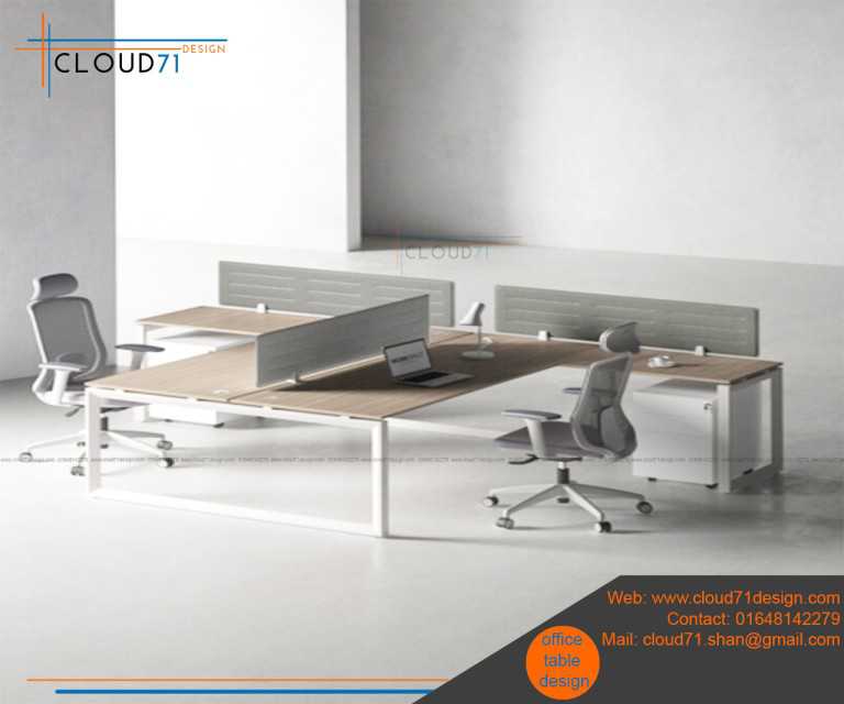 Contemporary Office Table Design - Boost Your Workspace with Style