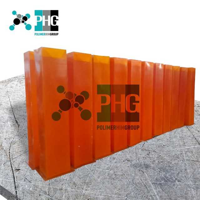 Polyurethane Insert for self-flowing pipes