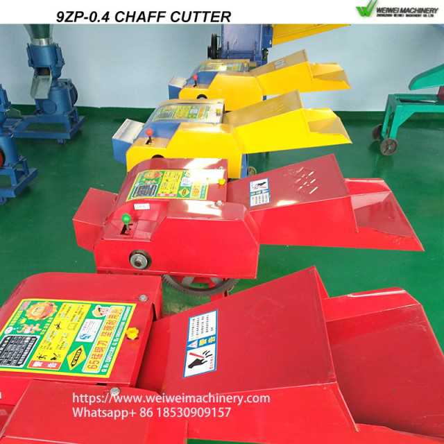 Weiwei machinery 9ZP-0.4 grass shredder feed stuff straw cutter