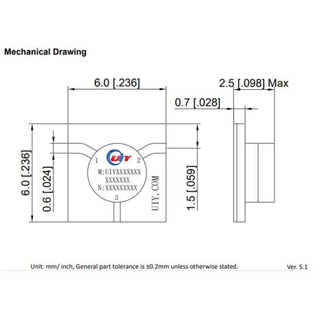 8.0~12.0GHz X Band RF Microstrip Circulator IL 0.6dB Telecom Parts