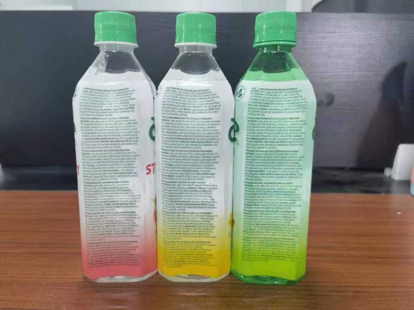 Aloe vera drink with private label