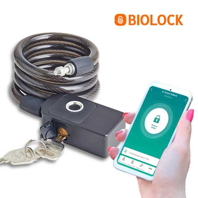 Smart Chain Lock - BioLock C3 - Secure, Smart, Reliable