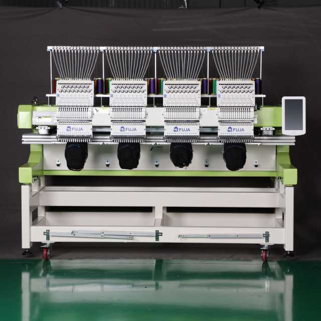 High Speed 4 Heads Flat Embroidery Machine FJ-1204HC