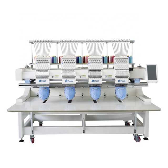 FJ-1204HQ High-Speed 4-Head Embroidery Machine - Wholesale Supplier
