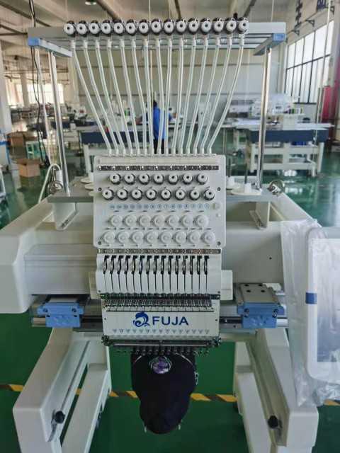 FUJA High Speed Single Head Embroidery Machine: Computerized, FJ-1201CS
