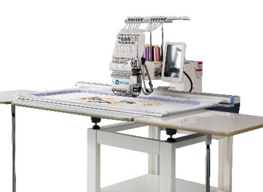 FUJA Single Head Flat Embroidery Machine Computerized - Efficient Embroidery Solution