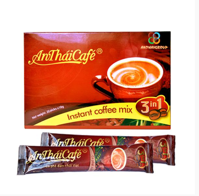 Premium Instant Coffee 3 in 1 with Non-Dairy Creamer & Sugar - Authentic Taste