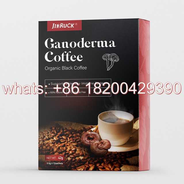JieRuck Herbal Hot Lingzhi Reishi Mushrooms Ganoderma Lucidum Coffee