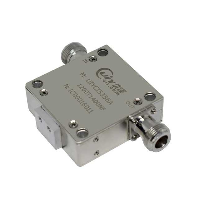 L Band RF Coaxial Isolator 1200~1400MHz 0.2dB N Female