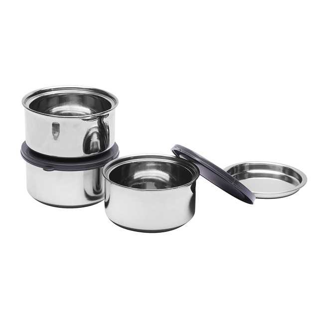 Premium Stainless Steel Insulated Lunch Box with 3 Containers - Mumma's Life