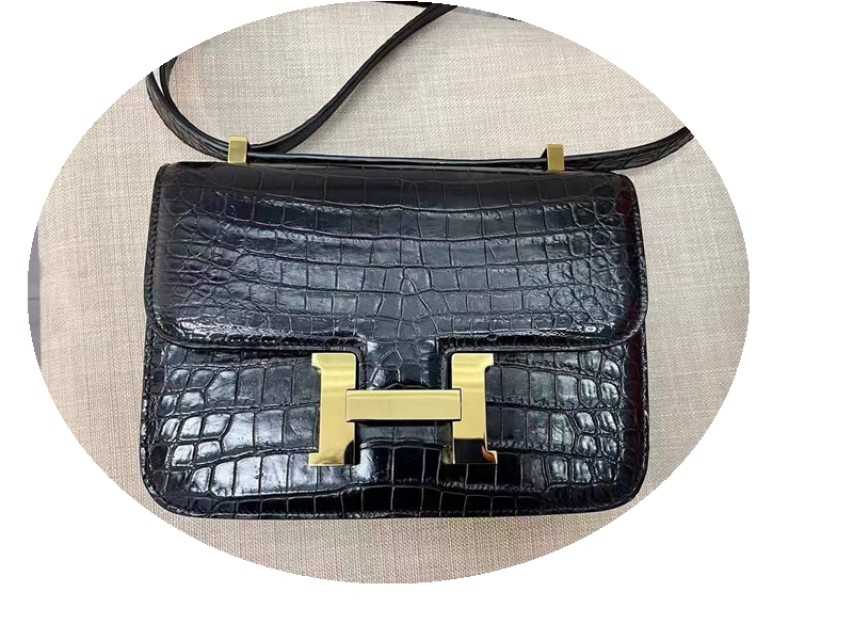 New Crocodile Leather Women's Leather Small Shoulder Messenger Bag