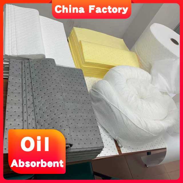 Efficient Oil Absorbent Cloth Spill Set Pads for Industrial Use