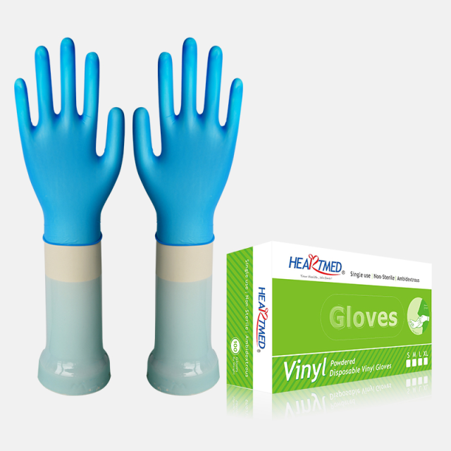 Pidegree Clear White Vinyl Gloves (Powder Free) - For Medical Examination, Personal Care, and Daily Use
