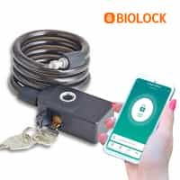 BioLock C3 Smart Chain Lock (Bicycle Lock with backup keys)