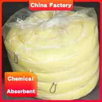 Sorbent yellow socks use chemic absorb chemical absorbent boom