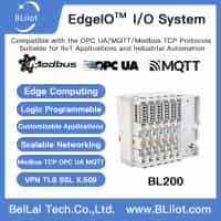 Up to 32 IO module BL200 modbus tcp