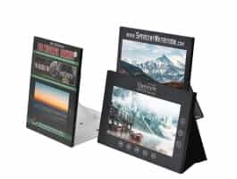 Video merchandising display LCD video shelf talker