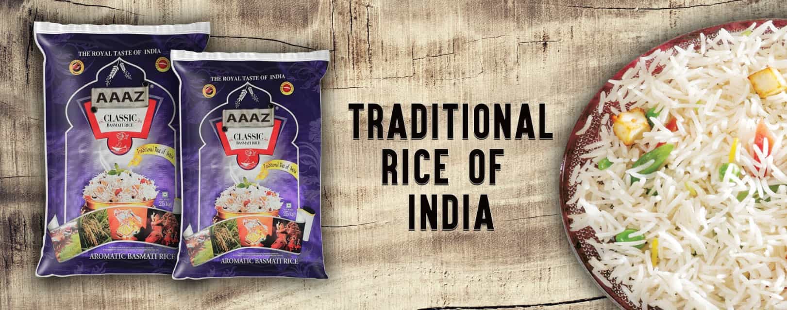 Premium 1718 Indian Basmati Rice - AaaZ Global Trade