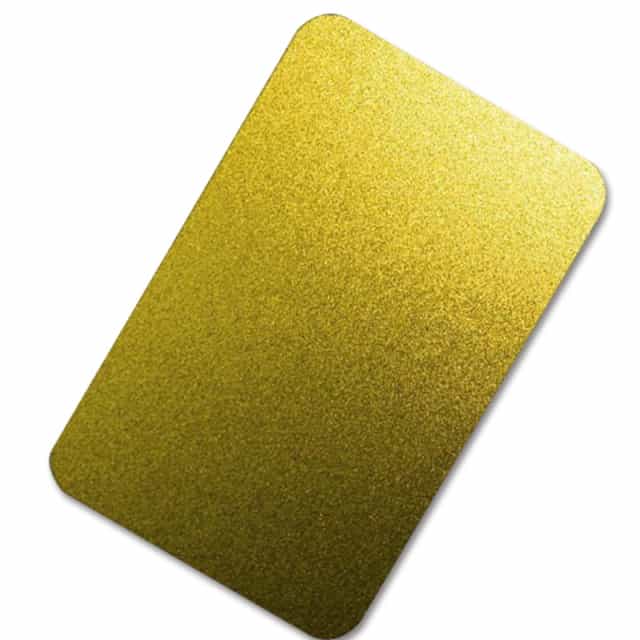 304 316 golden stainless steel sheet