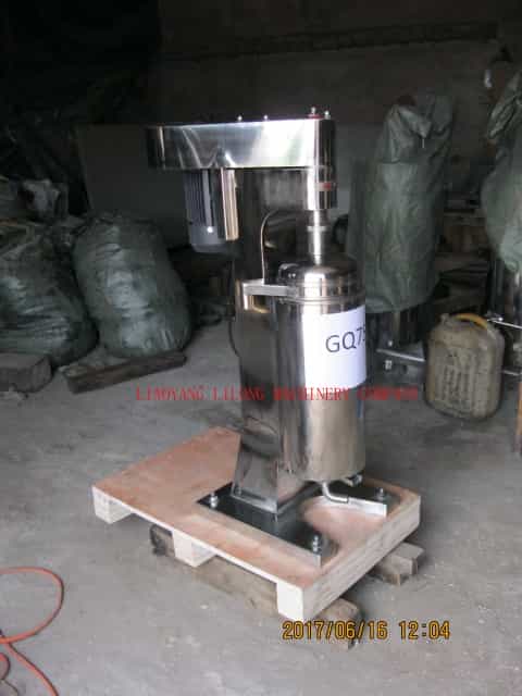 GMP Standard Tubular Centrifuge GF/GQ105J - High Speed Liquid-Solid Separator