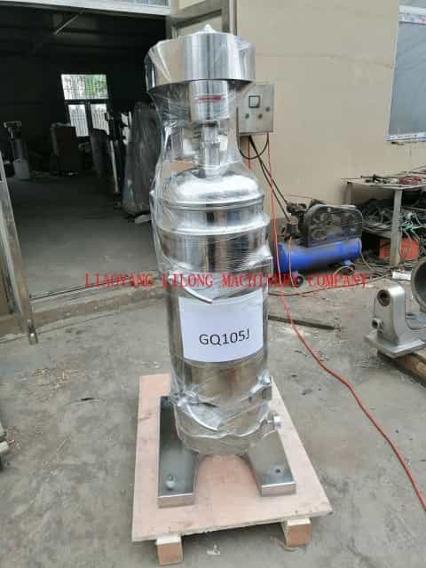 High Speed Tubular Bowl Oil Centrifuge
