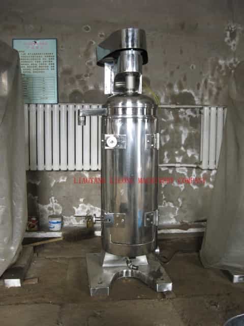 Honey Tubular Bowl Centrifuge Separator - High Speed Liquid-Solid Separation