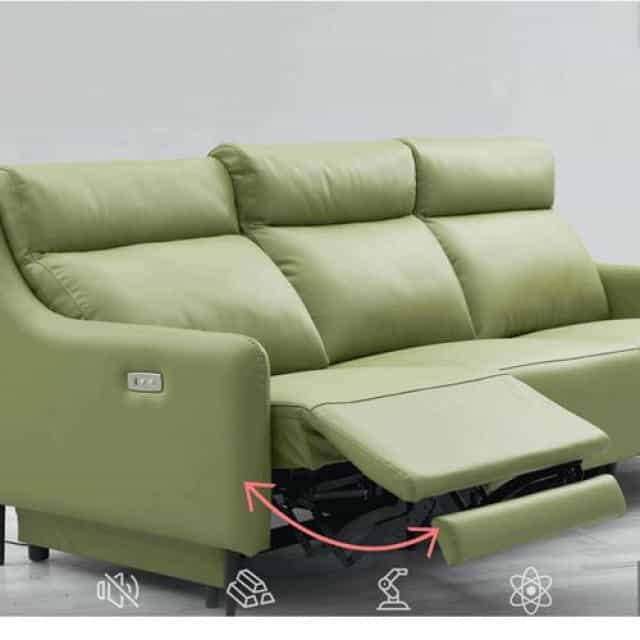 Leather Smart Fashion Space Capsule Electric Function Sofa