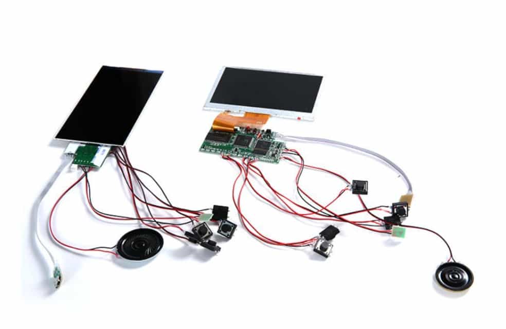 Motion Sensor Activated Video Module Kit - 7-inch LCD Display