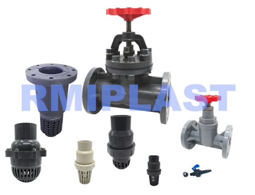 PVC CPVC PVDF PPH Foot Valve for Water Systems and Treatment