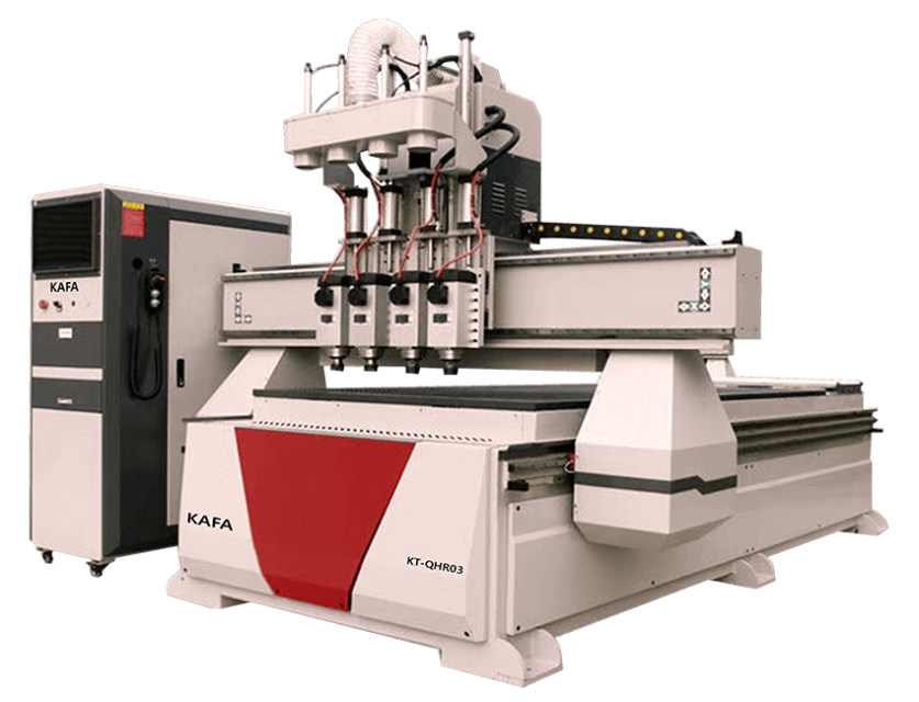 Quadrant Head CNC Router for Wood Work - High Precision Woodworking Machine