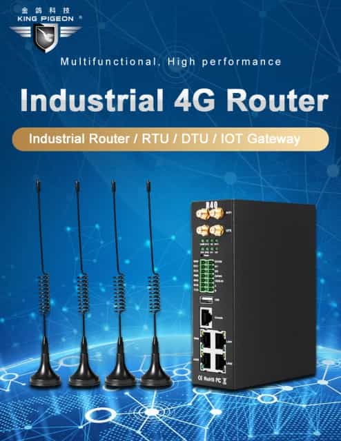 Industrial-Grade R40 4G VPN Router for Reliable Remote Monitoring