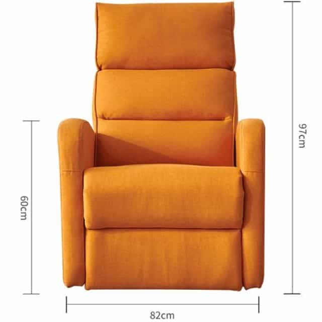 Single-Seat Manual Function Modern Minimalist Electric Sofa