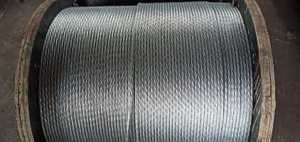 Zn-5%Al-mischmetal alloy-coated steel strands  (galfan)