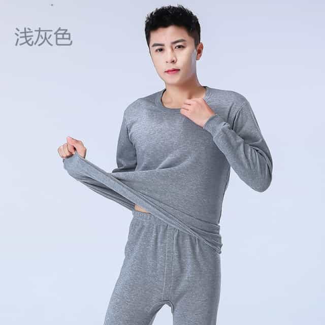 Men's thermal underwear sets for winter warm suits