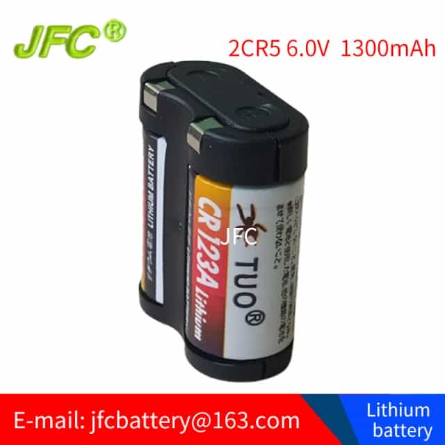 2CR5 6V 1500mAh High Quality Lithium Battery 2cr17335