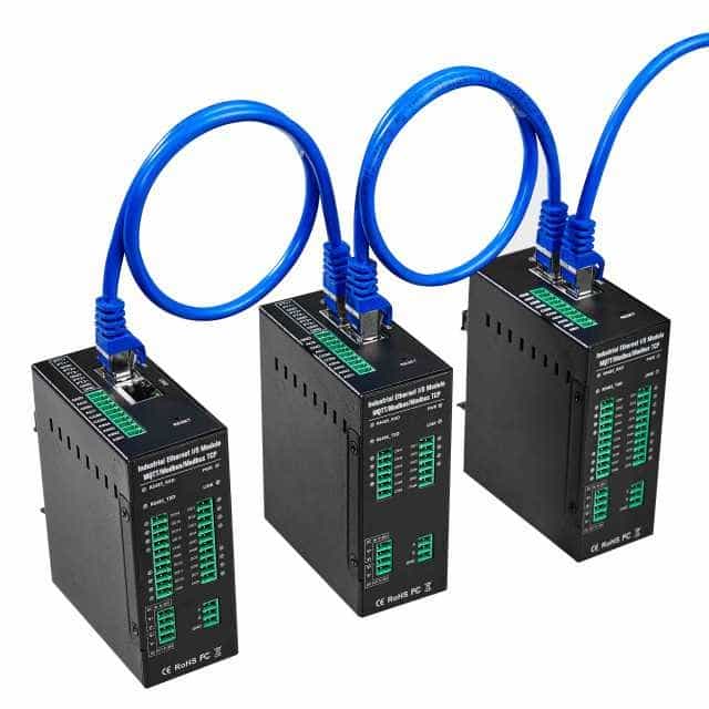 Ethernet Remote Data Acquisition Dual Network Ports IO Module