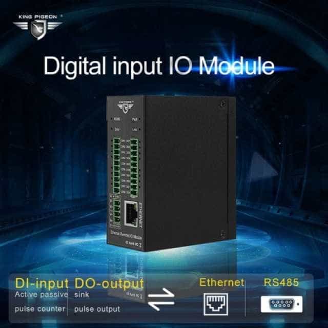 Ethernet Remote Data Acquisition Dual Network Ports IO Module