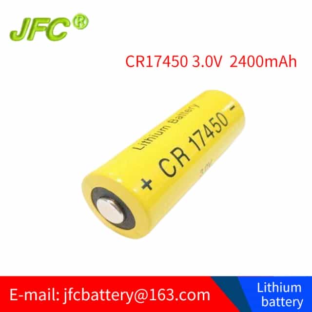High Quality 3.0v 1300mah Cr17335 Lithium Battery