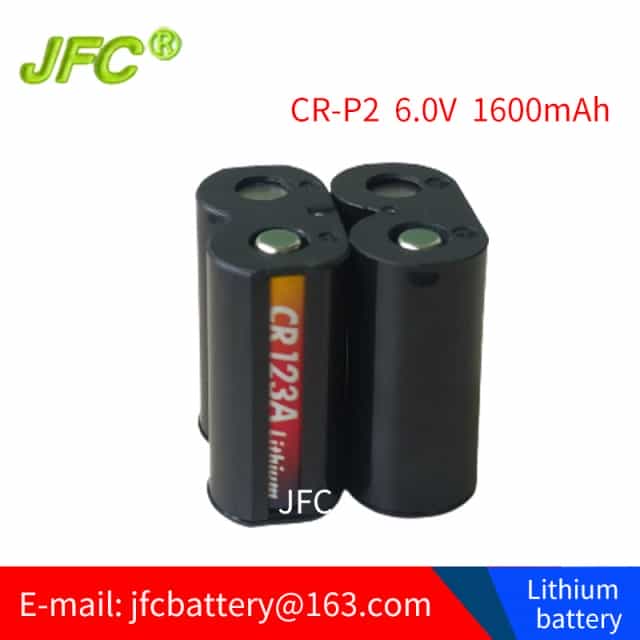 CR-P2 1500mAh Lithium Battery 6V CR-P2 1600mAh