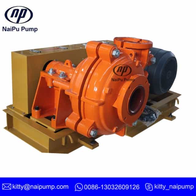 Naipu 6/4D 8/6E AH Metal Rubber Slurry Pump
