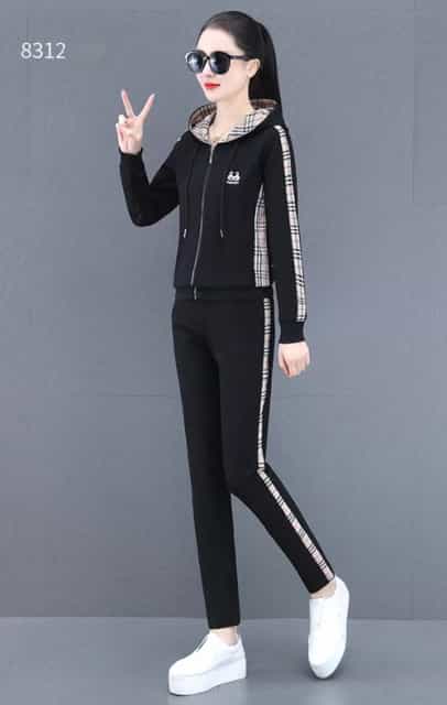 Sports And Leisure Fashion Suit Womens Clothing New Two-Piece Trend