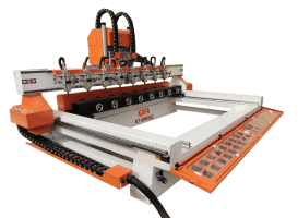 Eight Head CNC Router For Woodend Workshop