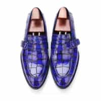 Imported Crocodile Leather Formal Dress Men Leather Casual Suit Shoes
