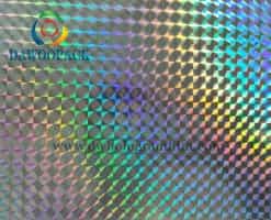 Silver Metalized Seamless Holographic Lamination Film