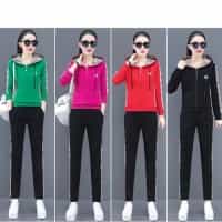 Sports And Leisure Fashion Suit Womens Clothing New Two-Piece Trend